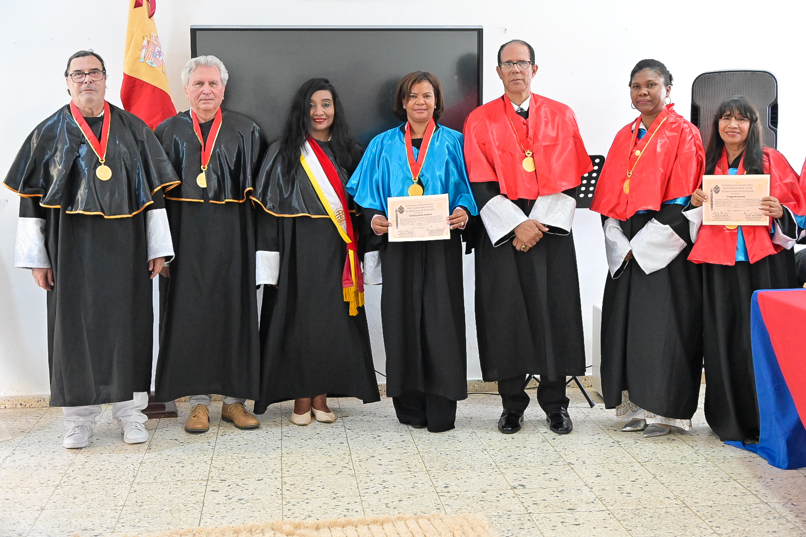 Gobernadora de Monte Plata recibe reconocimiento de Grado Honorifico DOCTOR HONORIS Causa Humanidades & Filosofía
